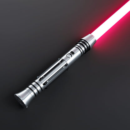 Zenith Lightsaber – Silver & Black Metal Hilt