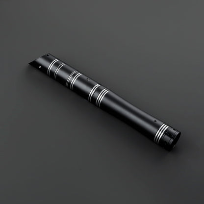 Brushed Silver Lightsaber Hilt – Slotted Emitter Design