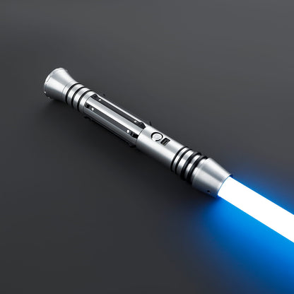 Zenith Lightsaber – Silver & Black Metal Hilt