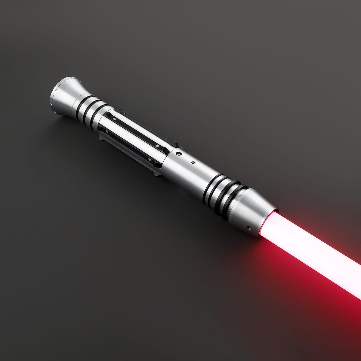 Zenith Lightsaber – Silver & Black Metal Hilt