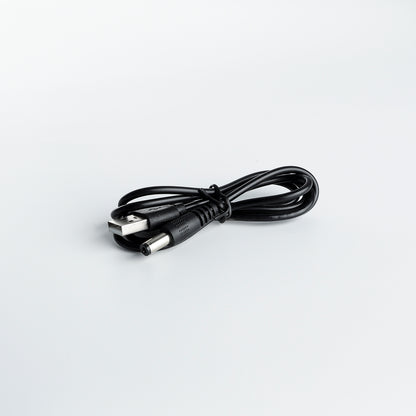 USB to DC Barrel Jack Charging Cable