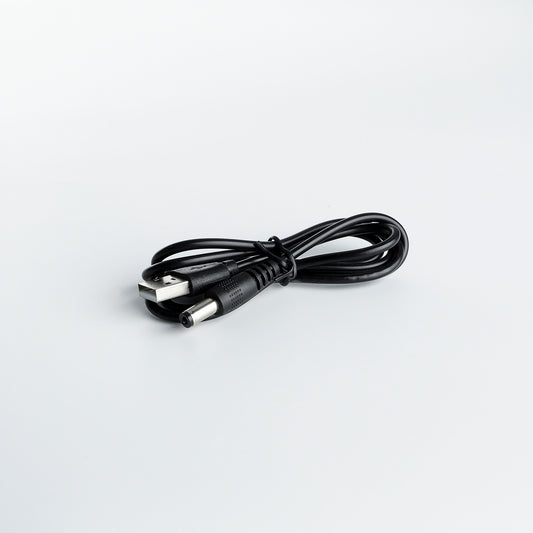 USB to DC Barrel Jack Charging Cable