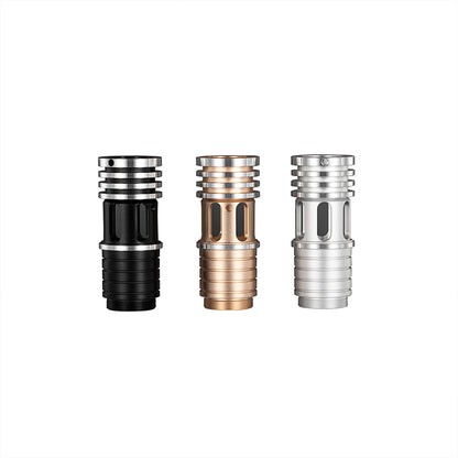 The Ribbed Slotted Window Multi-Groove Mainbody Extension Custom Red Lightsaber