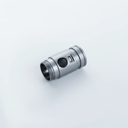 The Anodized Dual-Groove Switch Chamber Custom Red Lightsaber