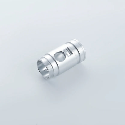 The Anodized Dual-Groove Switch Chamber Custom Red Lightsaber
