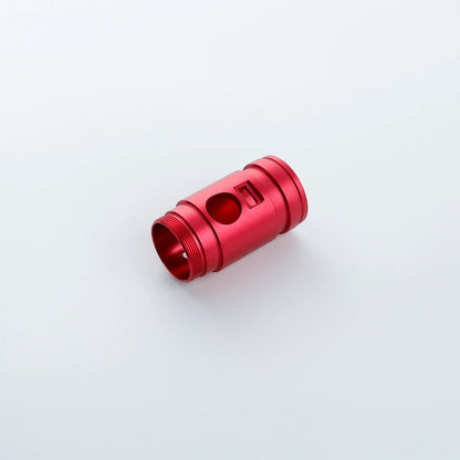 The Anodized Dual-Groove Switch Chamber Custom Red Lightsaber