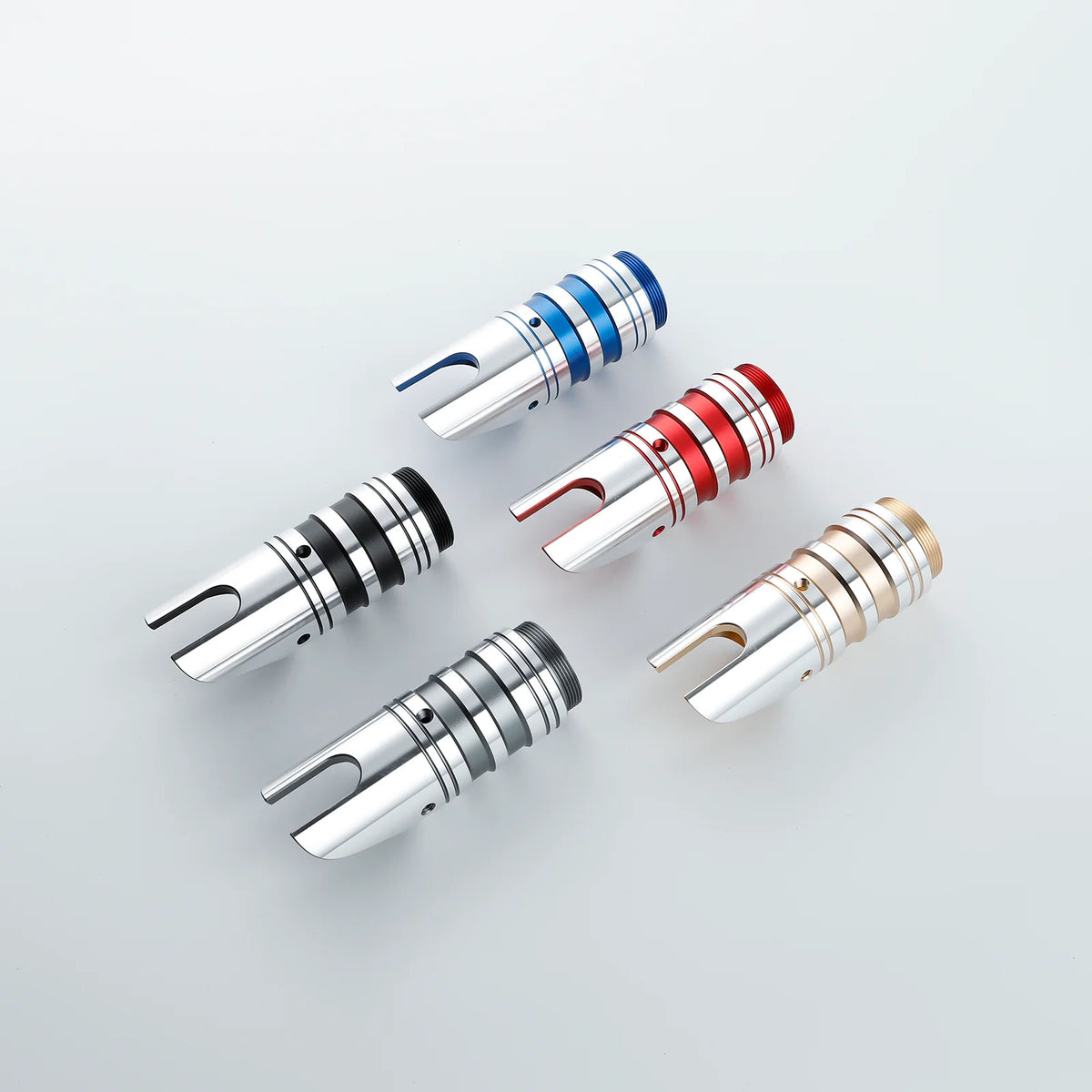The Angled Shroud Slanted Emitter Custom Red Lightsaber
