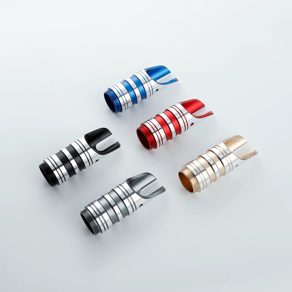 The Angled Shroud Slanted Emitter Custom Red Lightsaber