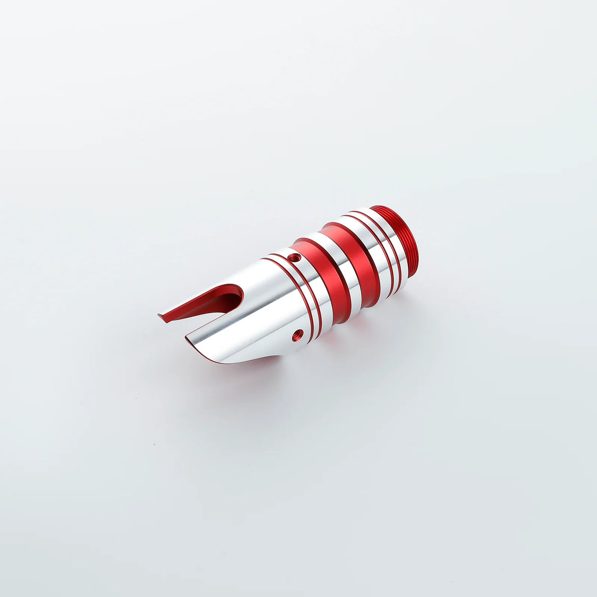 The Angled Shroud Slanted Emitter Custom Red Lightsaber