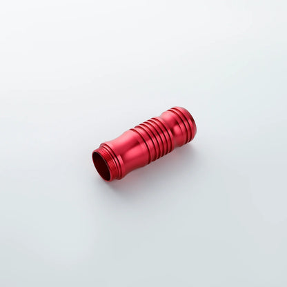 The Center-Ribbed Contour Grip Extension Custom Red Lightsaber