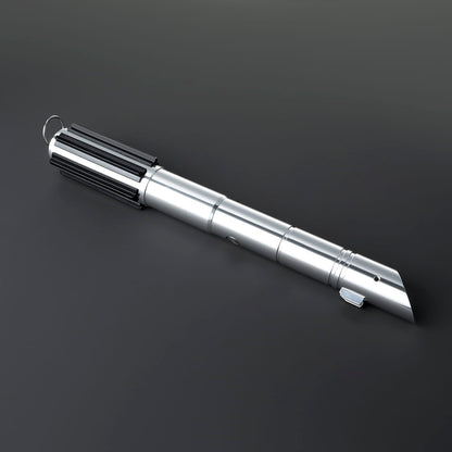 Cade Skywalker Inspired Lightsaber – Silver Hilt with Black Accents