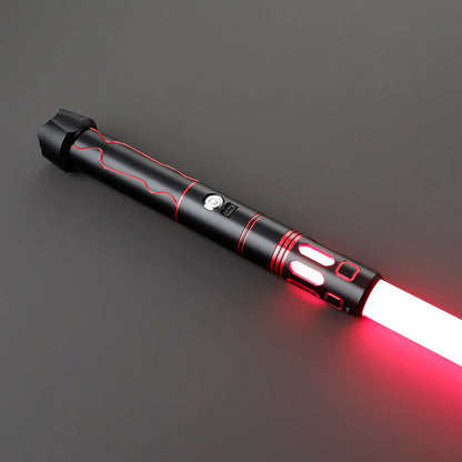 The Crimson Vein Vented Custom Red Lightsaber