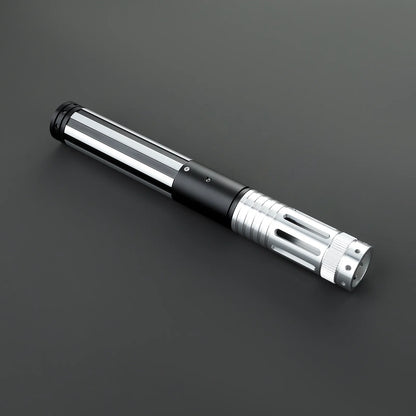 The Vented Chrome Sovereign Custom Red Lightsaber