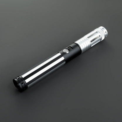 The Vented Chrome Sovereign Custom Red Lightsaber