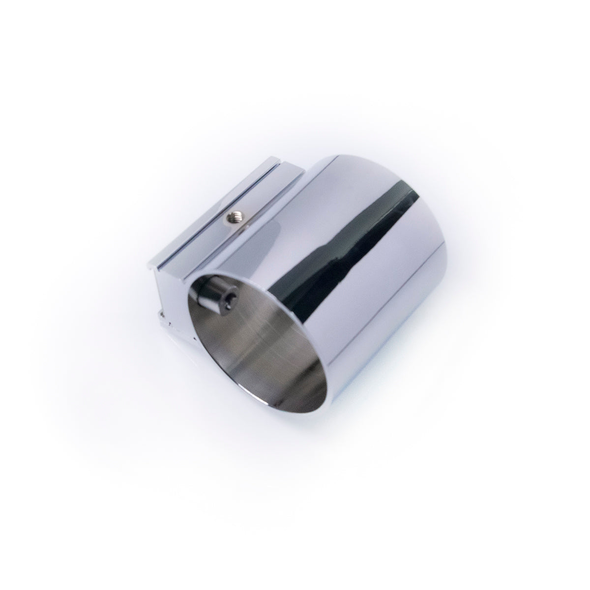 Chrome Lightsaber Control Box & Clamp Sleeve with Dual Indicator Switches
