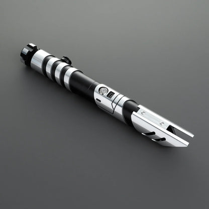 The Chrome Vented Claw Custom Red Lightsaber