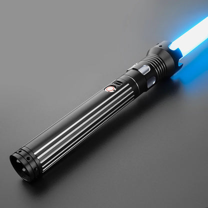 The Crowned Flared Emitter Custom Red Lightsaber