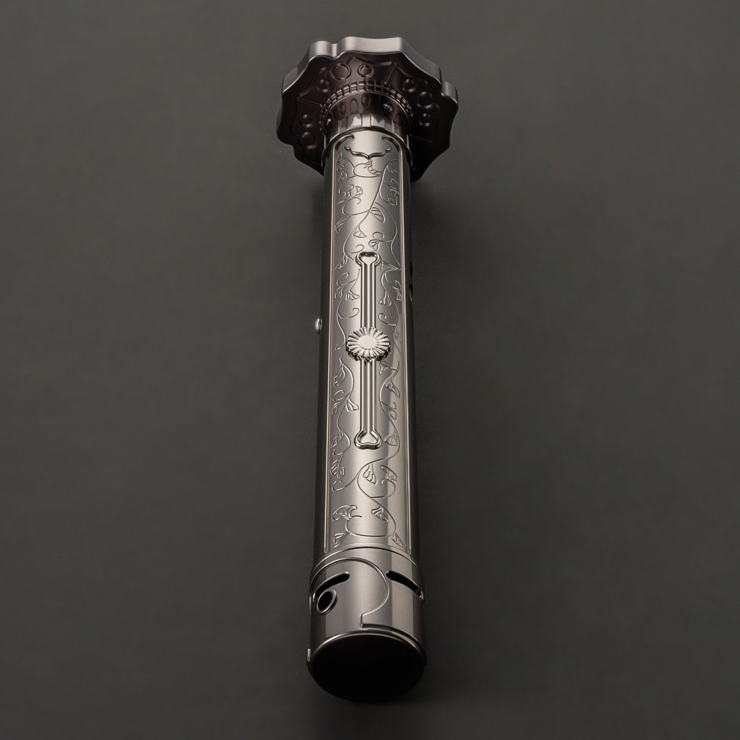 The Engraved Blossom Sentinel Custom Red Lightsaber