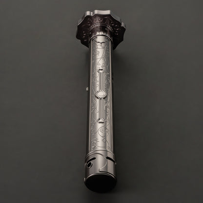 The Engraved Blossom Sentinel Custom Red Lightsaber