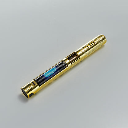 XenoPixel Custom Lightsaber Core Chassis – Spinning Kyber Crystal Chamber & OLED Screen for 1-Inch Hilt