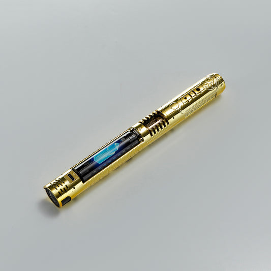XenoPixel Custom Lightsaber Core Chassis – Spinning Kyber Crystal Chamber & OLED Screen for 1-Inch Hilt