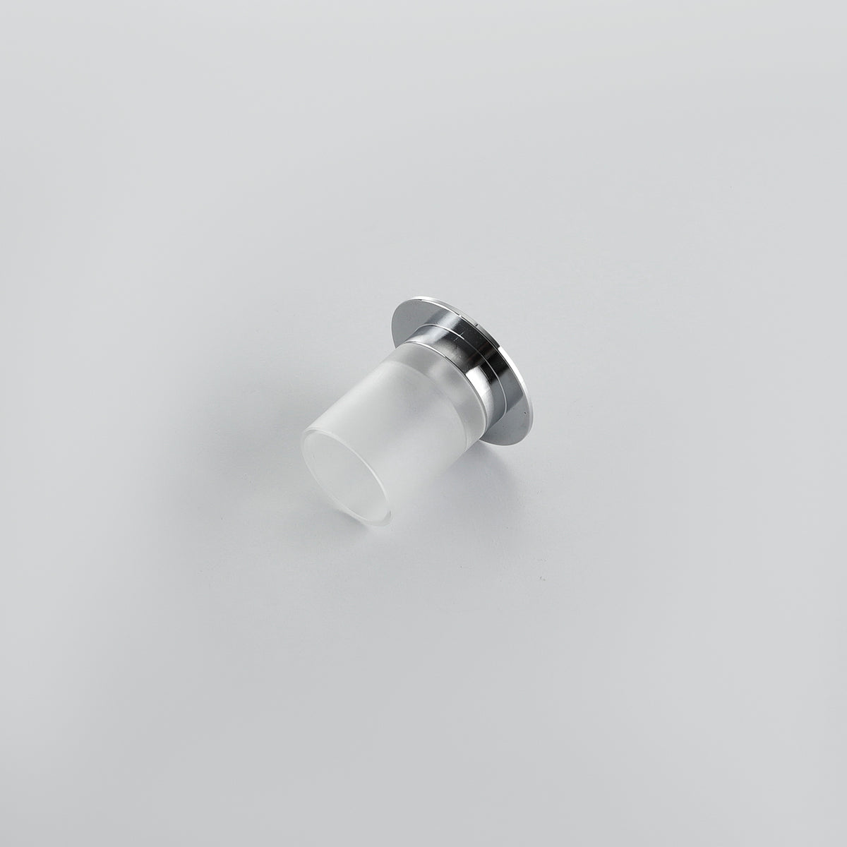 Custom Lightsaber Blade Plug for 1-Inch Emitter – Metallic Silver Cap Safety Plug