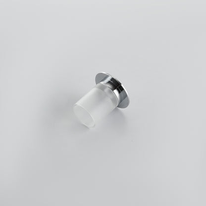 Custom Lightsaber Blade Plug for 1-Inch Emitter – Metallic Silver Cap Safety Plug