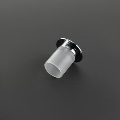 Custom Lightsaber Blade Plug for 1-Inch Emitter – Metallic Silver Cap Safety Plug