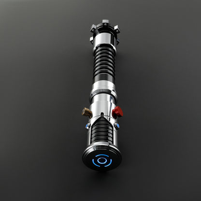Custom Lightsaber Blade Plug for 1-Inch Emitter – Metallic Silver Cap Safety Plug