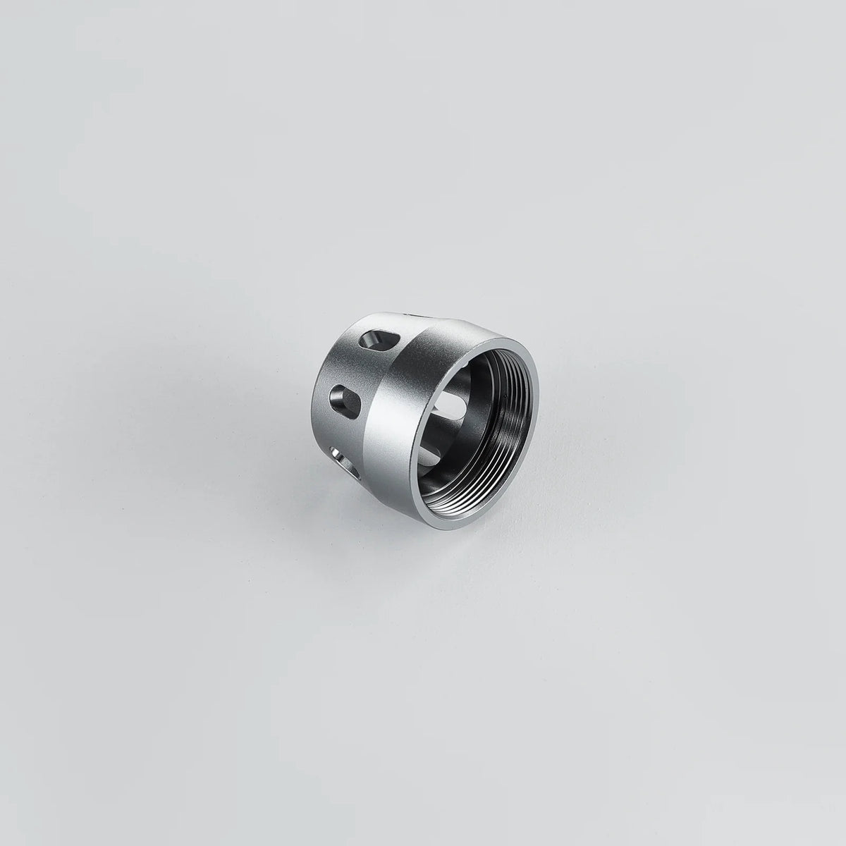The Angled Slot Cone Vented Pommel Custom Red Lightsaber