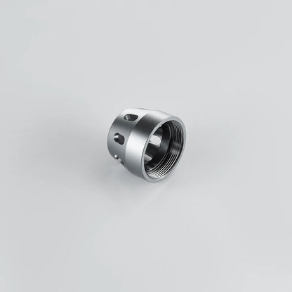 The Angled Slot Cone Vented Pommel Custom Red Lightsaber