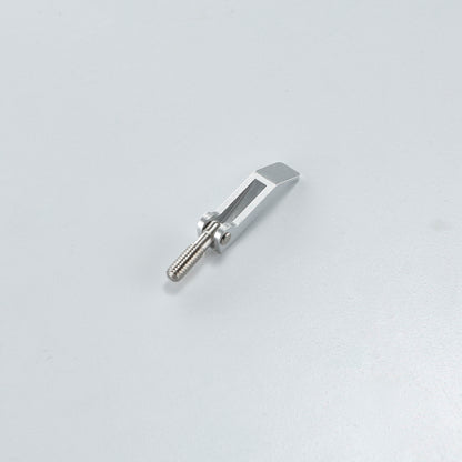 Lightsaber Quick-Release Belt Clip Latch Assembly – Silver Metal Hilt Clamp