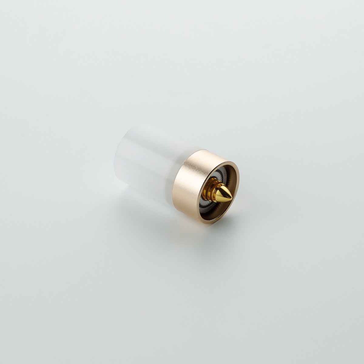 Translucent Lightsaber Blade Plug for Base-Lit Hilts – Gold Tip Emitter