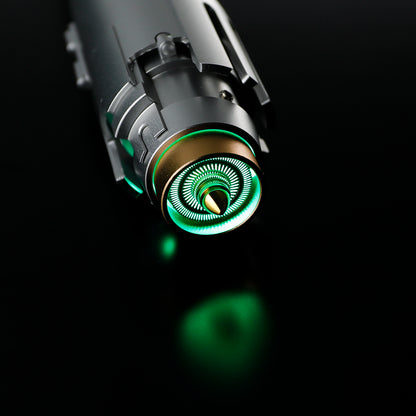 Translucent Lightsaber Blade Plug for Base-Lit Hilts – Gold Tip Emitter