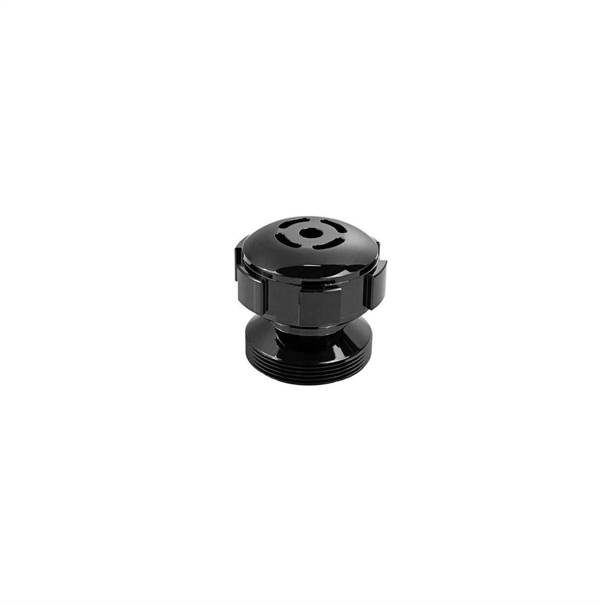 The Castellate Low-Profile Resonance Pommel Custom Red Lightsaber