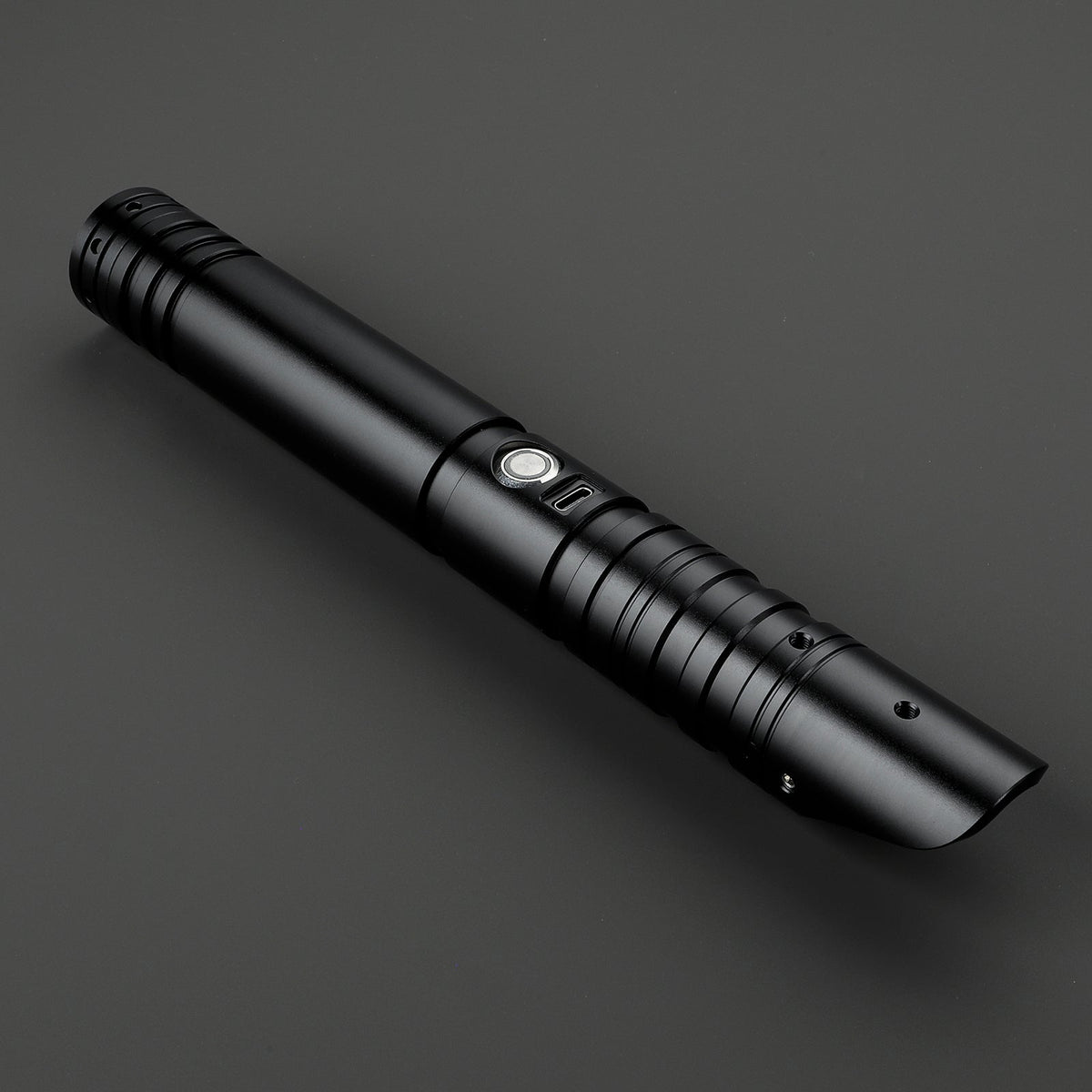 Model Eta Lightsaber – Gold Metal Hilt | Custom Dueling Saber