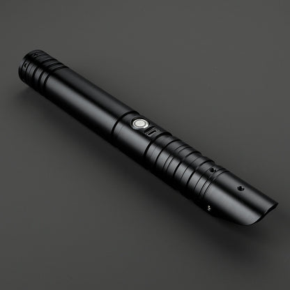 Model Eta Lightsaber – Gold Metal Hilt | Custom Dueling Saber