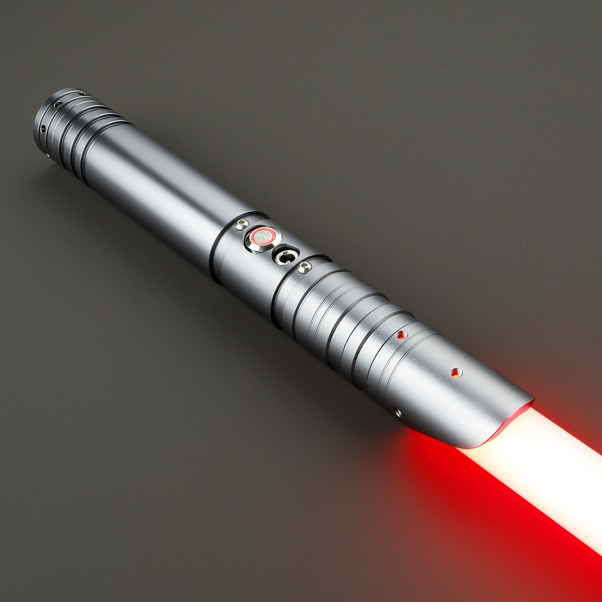 Model Eta Lightsaber – Gold Metal Hilt | Custom Dueling Saber