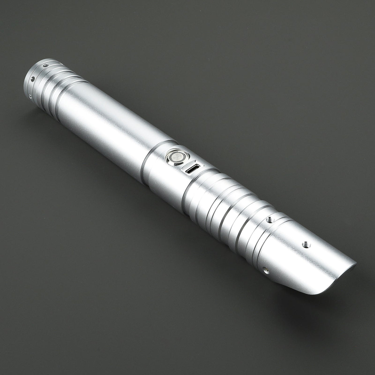 Model Eta Lightsaber – Gold Metal Hilt | Custom Dueling Saber