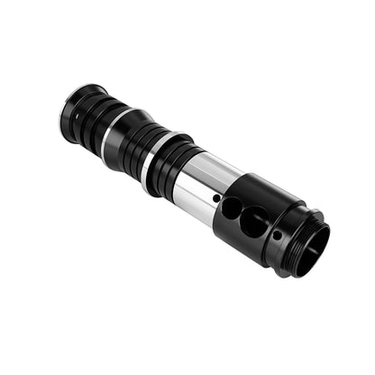 The Multi-Tiered Ringed Emitter Switch Assembly Custom Red Lightsaber