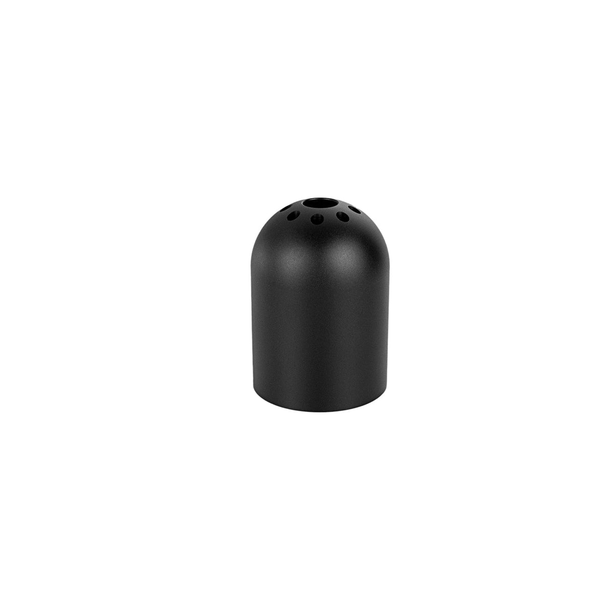 The Rounded Bullet Acoustic Vent Pommel Custom Red Lightsaber