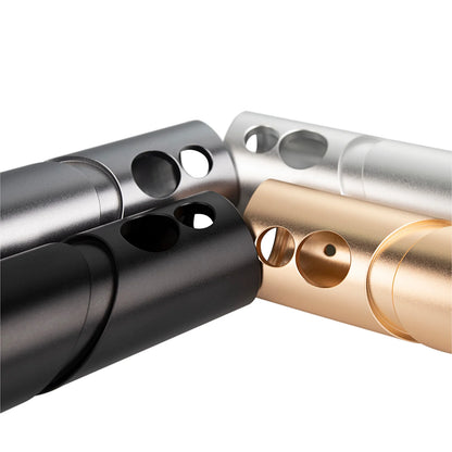 The Smooth Dual-Switch Castellated Base Extended Mainbody Custom Red Lightsaber