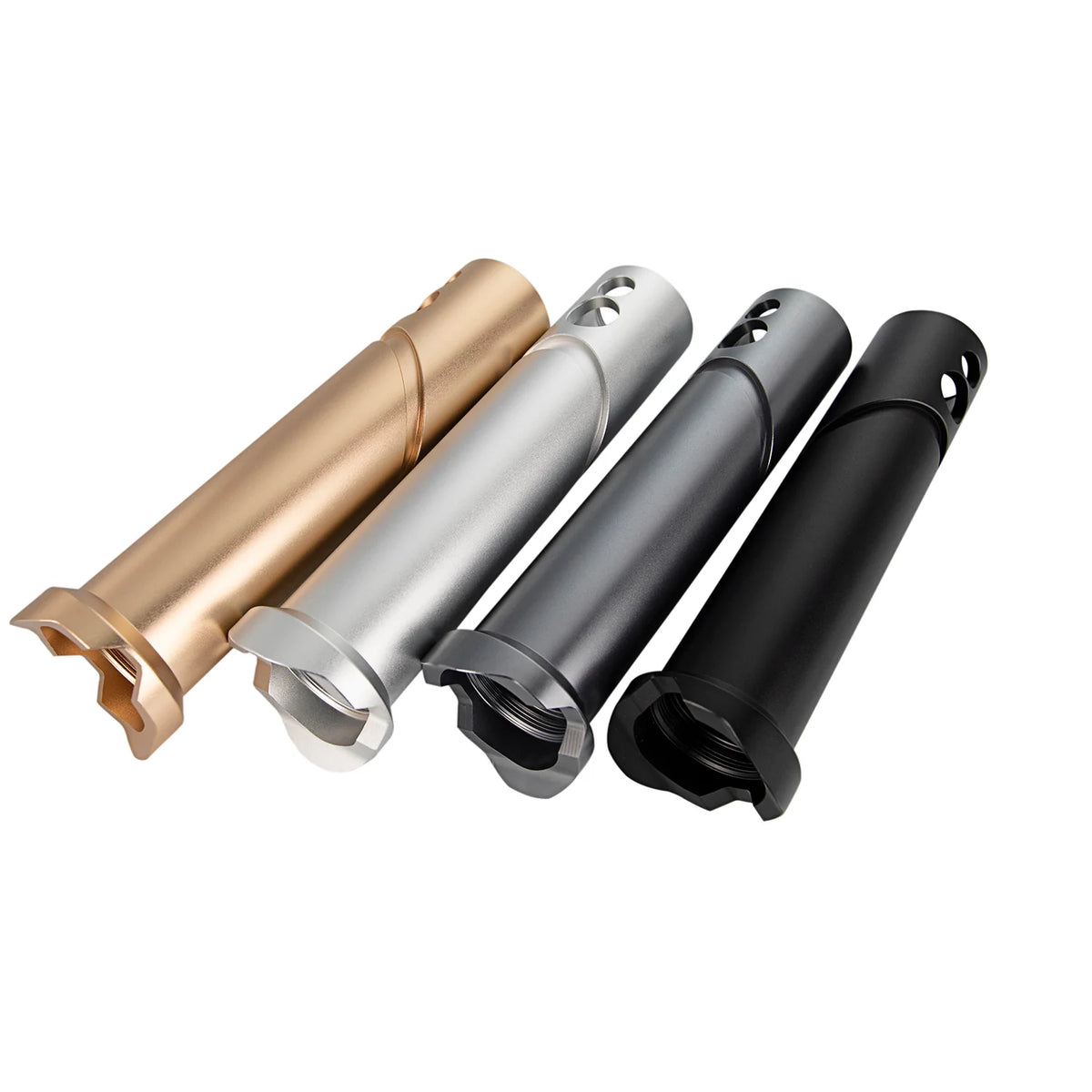 The Smooth Dual-Switch Castellated Base Extended Mainbody Custom Red Lightsaber