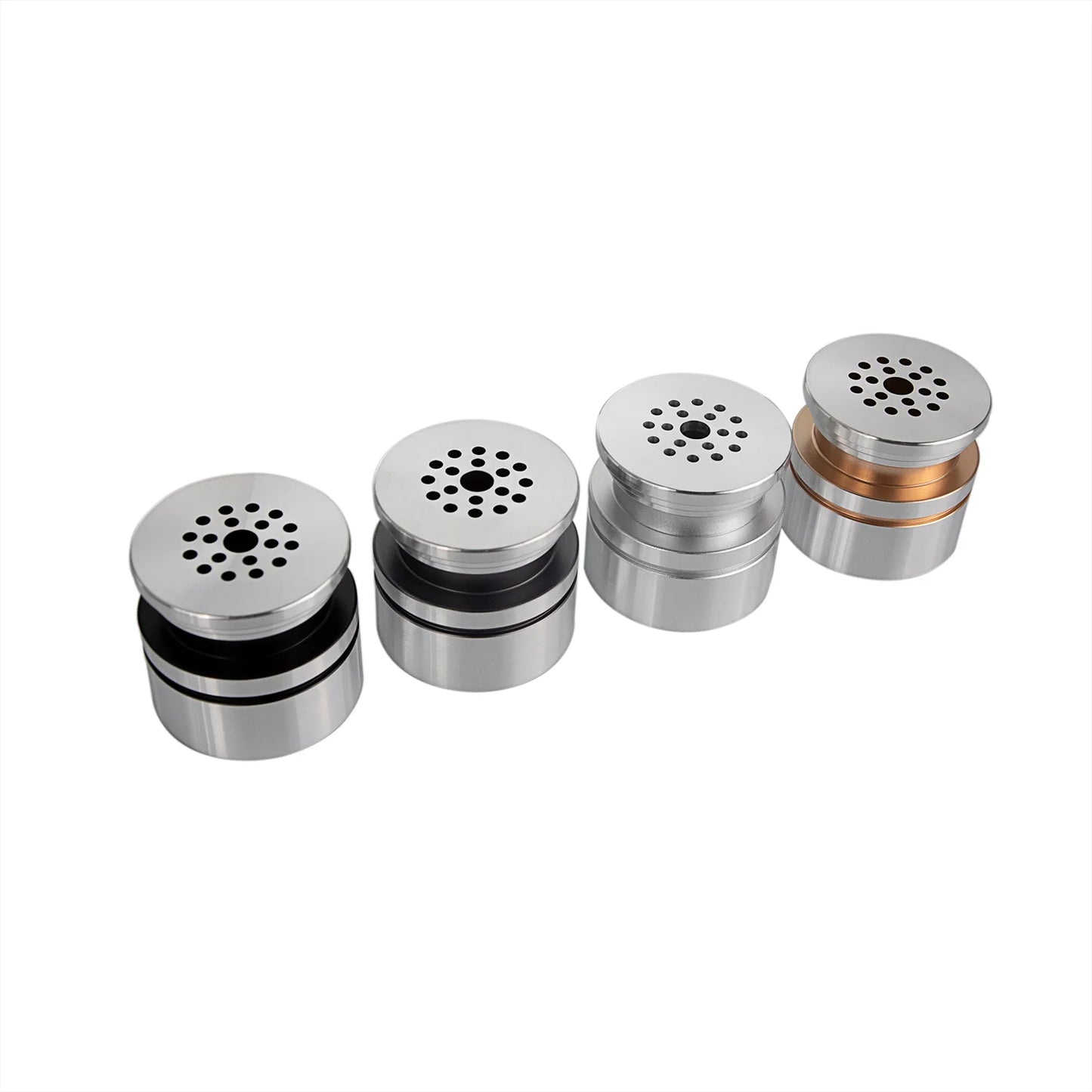 The Dual-Groove Choke Acoustic Vent Pommel Custom Red Lightsaber