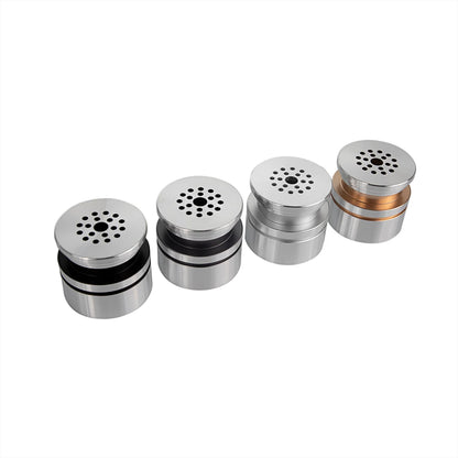 The Dual-Groove Choke Acoustic Vent Pommel Custom Red Lightsaber