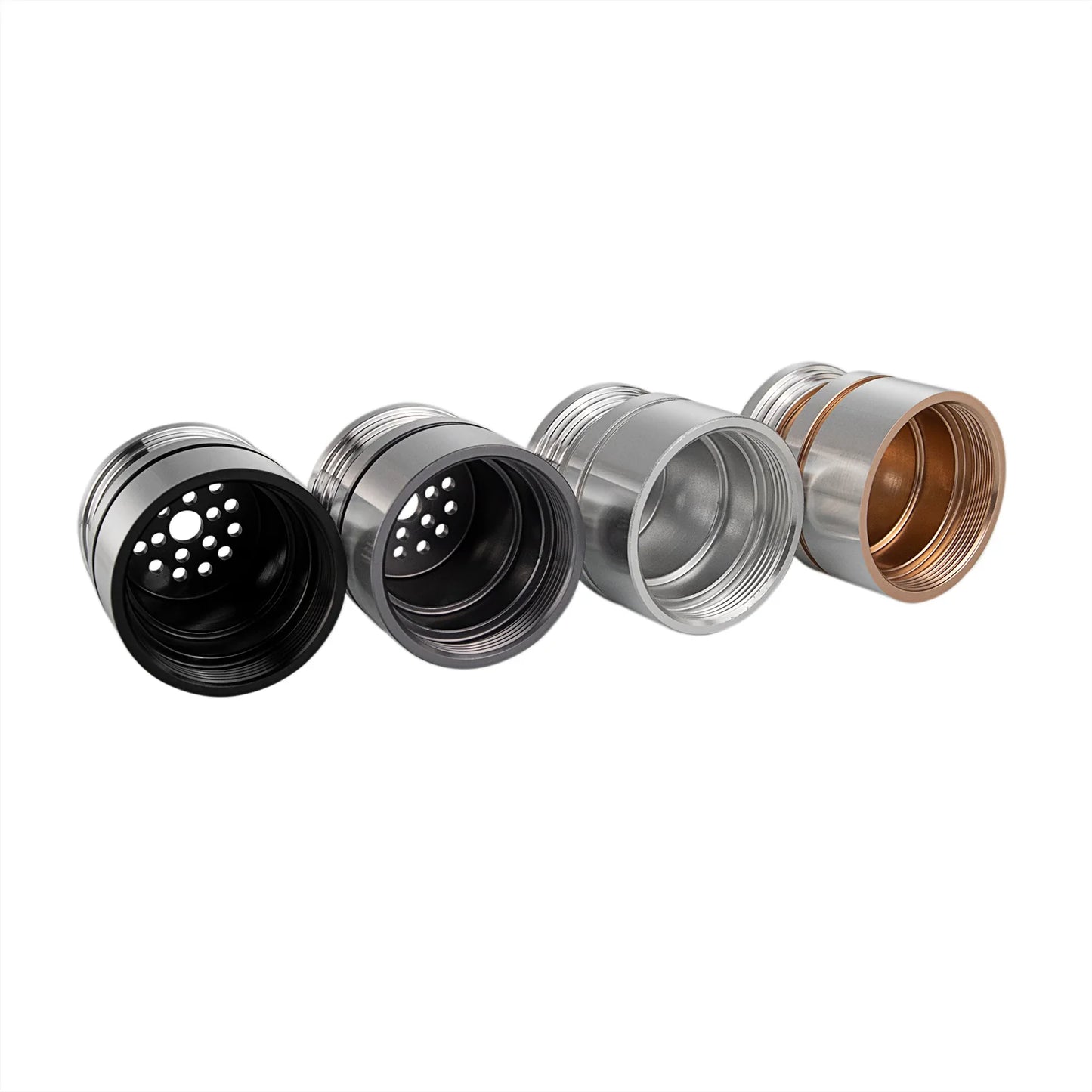 The Dual-Groove Choke Acoustic Vent Pommel Custom Red Lightsaber