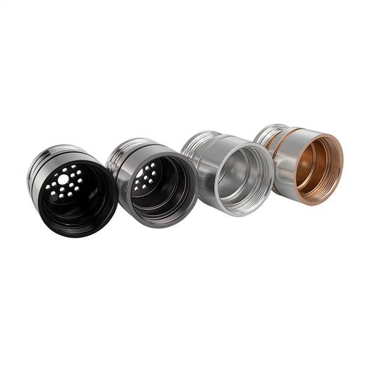 The Dual-Groove Choke Acoustic Vent Pommel Custom Red Lightsaber