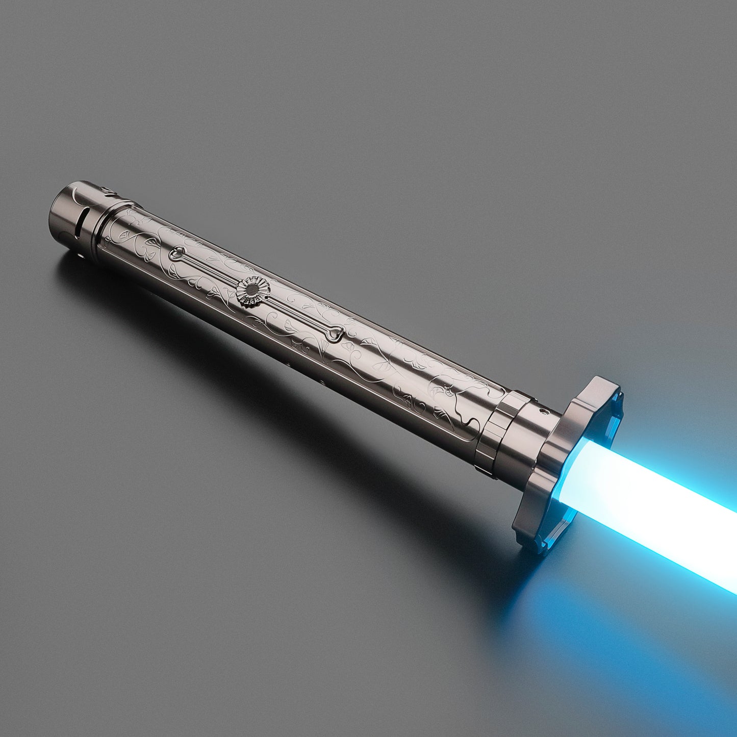 The Engraved Blossom Sentinel Custom Red Lightsaber