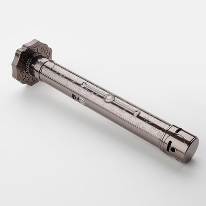 The Engraved Blossom Sentinel Custom Red Lightsaber