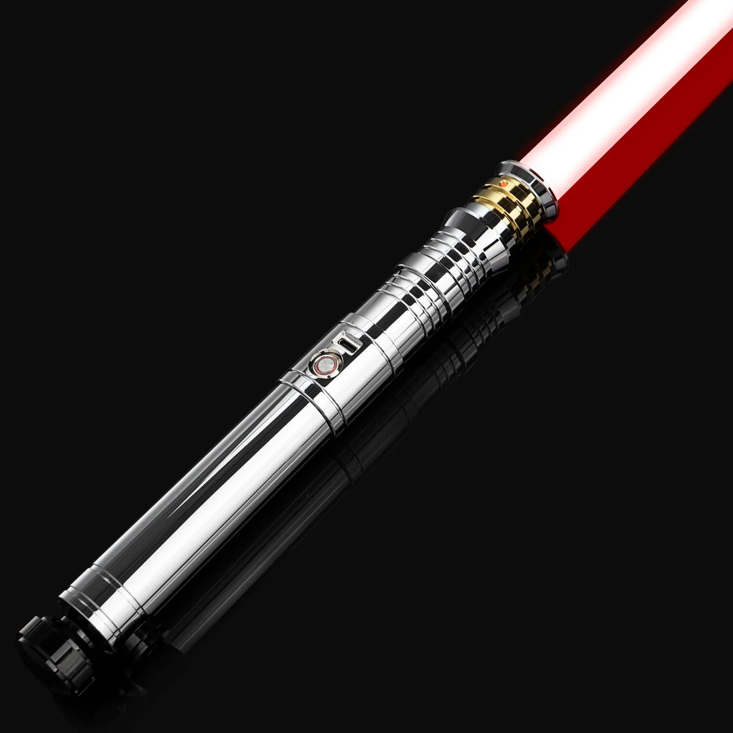 BM Lightsaber Revan RVS Light Saber Red Dark Side Metal Hilt